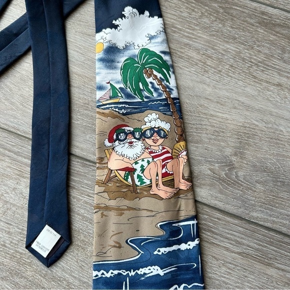NWT Ho Ho Ho Holiday  Necktie Christmas Santa Tie - Picture 2 of 8